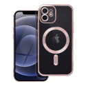 Kryt ELECTRO MAG COVER pro iPhone 12 – zlatá/růžová