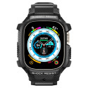 SPIGEN Rugged Armor Pro Ultra odolný kryt a řemínek pro Apple Watch Ultra (49mm), černý