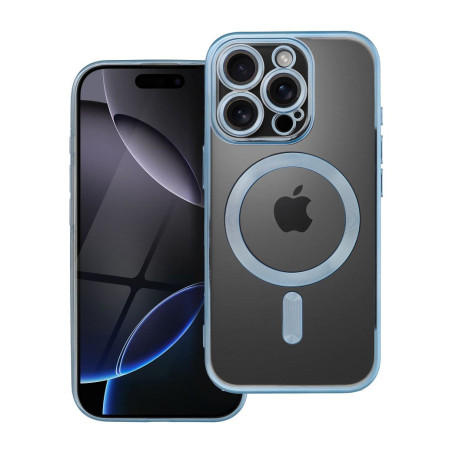 Kryt iPhone 16 PRO Electro Mag Cover pro iPhone 16 Pro - modrá