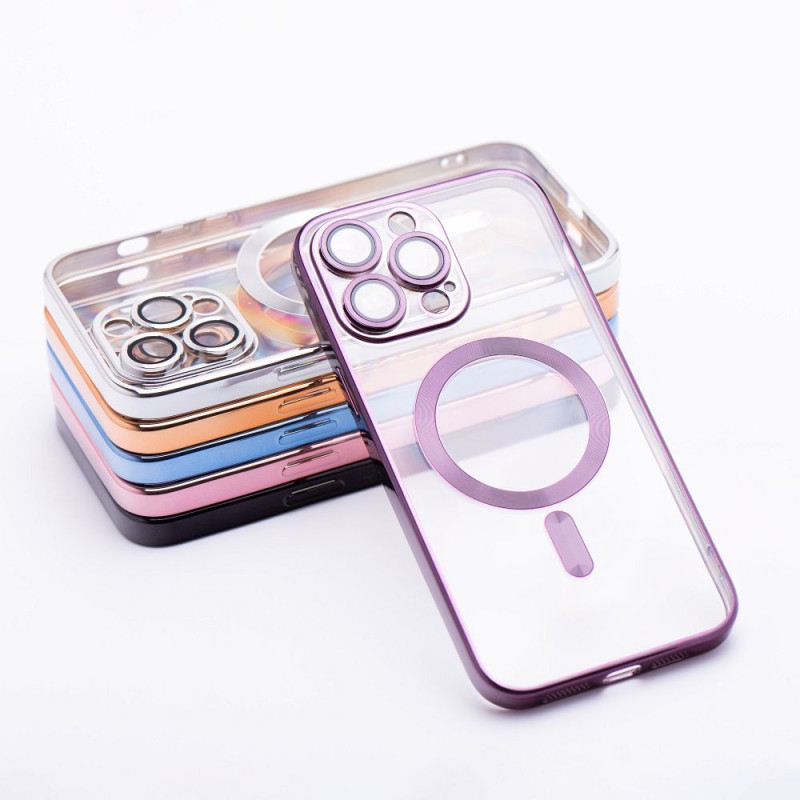 Kryt ELECTRO MAG COVER pro iPhone 16 - fialová (MagSafe)