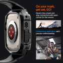 SPIGEN Rugged Armor Pro Ultra odolný kryt a řemínek pro Apple Watch Ultra (49mm), čirý