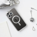Kryt ELECTRO MAG COVER iPhone 16 Pro – stříbrná
