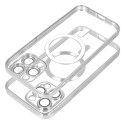 Kryt ELECTRO MAG COVER pro iPhone 16 Pro Max - stříbrná