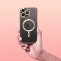 Kryt Electro Mag Cover iPhone 16 Pro hnědý