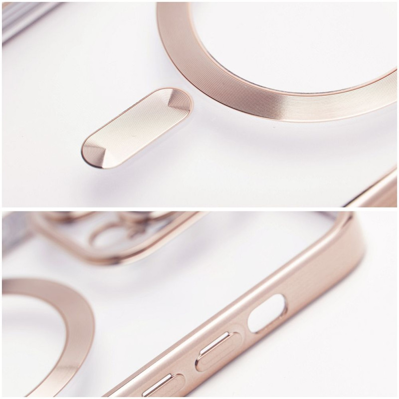 Kryt Electro Mag Cover pro iPhone 16 PRO MAX - hnědá (MagSafe)