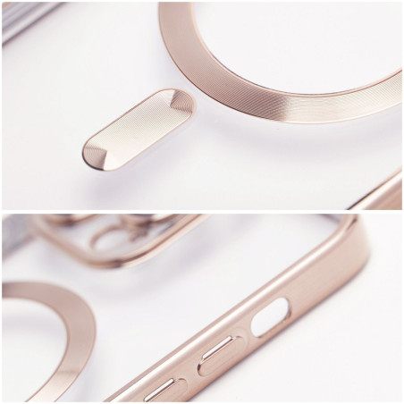 Kryt Electro Mag Cover iPhone 16 Pro Max – hnědá MagSafe