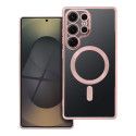 Kryt ELECTRO MAG COVER pro S25 ULTRA – zlato-růžová