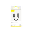 BASEUS CALL3-01 Adaptér (redukce) Lightning/Jack 3,5mm s podporou mikrofonu, černý