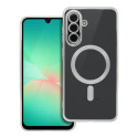 Kryt Electro Mag Cover pro Samsung A56 - MagSafe stříbrný