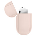 SPIGEN Silicone Fit Kryt s karabinou pro Apple AirPods 3 (2021), růžový