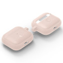 SPIGEN Silicone Fit Kryt s karabinou pro Apple AirPods 3 (2021), růžový
