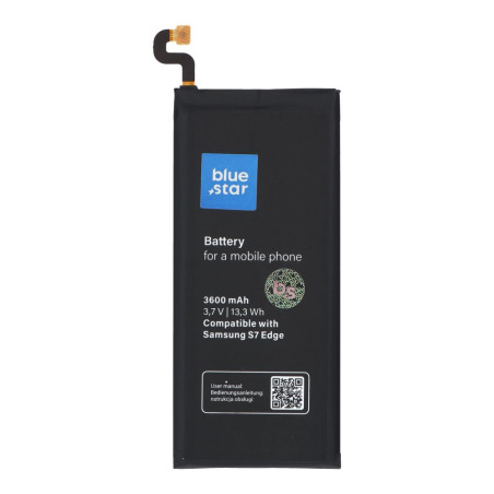 Baterie Blue Star 3600 mAh pro Samsung S7 Edge - modrá