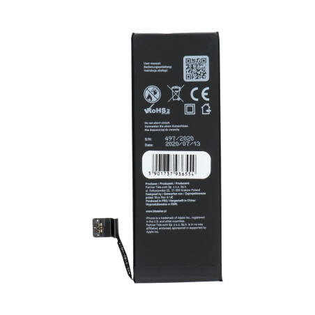 Baterie Blue Star HQ 1624 mAh pro iPhone SE - modrá