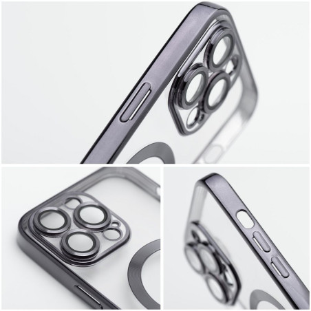 Kryt Electro Mag Cover iPhone 17 – černý
