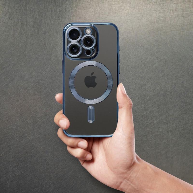 Kryt ELECTRO MAG COVER pro Samsung A37 - titanový modrý