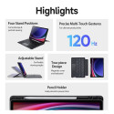 Pouzdro Dux Ducis DK pro Samsung Tab S9/S9FE/S10FE - černé