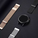 Řemínek Dux Ducis MILANESE 20 mm pro chytré hodinky - stříbrný