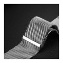 Řemínek Dux Ducis MILANESE 47 mm pro chytré hodinky - stříbrný