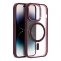 Kryt Matte Mag Cover pro iPhone 17 - červený
