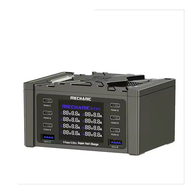 Nabíječka Mechanic V-POWER 8 Max pro nabíjení zařízení - černá