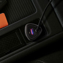 Nabíječka do auta Forcell F-ENERGY CARBON PD 38W s kabelem USB-C pro USB zařízení - černá