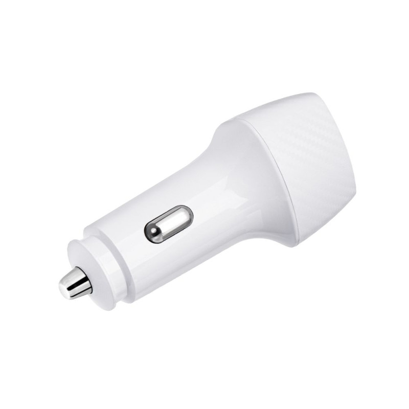 Nabíječka Forcell F-Energy CARBON USB C + USB A QC3.0 PD 3A 38W CC50-1A1C pro zařízení - bílá