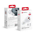 Forcell CC50-1A1C nabíječka do auta USB-C + USB QC3.0 PD 38W - bíl�