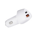 Forcell CC50-1A1C nabíječka do auta USB-C + USB QC3.0 PD 38W - bíl�