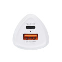 Forcell CC50-1A1C nabíječka do auta USB-C + USB QC3.0 PD 38W - bíl�
