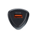 Nabíječka do auta Forcell F-Energy CARBON 18W pro USB zařízení - černá