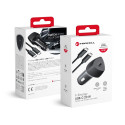 Nabíječka do auta Forcell F-Energy CARBON 20W USB-C PD 3.0 - černá
