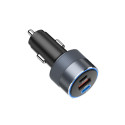 Nabíječka do auta Forcell F-ENERGY 65 W 2× USB-C + USB-A - šedá