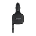 Nabíječka do auta Veger CC89 USB‑C + USB‑A 84 W černá