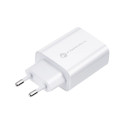 Nabíječka Forcell F-ENERGY 25W USB-C PD/QC4.0 + kabel – bílá