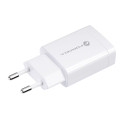 Nabíječka Forcell F-ENERGY USB QC3.0 18W - bílá