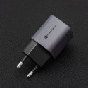 Forcell F-Energy GaN 33W USB-C + USB-A QC4.0 PD 3A - šedá