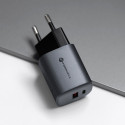 Forcell F-Energy GaN 33W USB-C + USB-A QC4.0 PD 3A - šedá