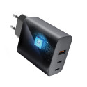 Forcell F-ENERGY GaN 65W nabíječka 2× USB-C + 1× USB-A QC4.0 PD -