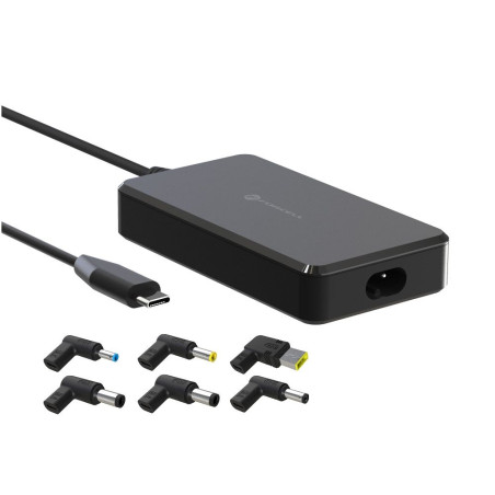 Nabíječka Forcell F-ENERGY E856 65W pro notebooky - černá