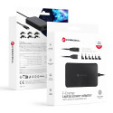 Nabíječka Forcell F-ENERGY E856 65W pro notebooky - černá