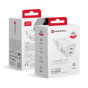 Nabíječka Forcell Mini GaN III 45W 2×USB-C PD bílá