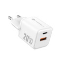 Forcell F-ENERGY MINI GA N III nabíječka 20W - bílá