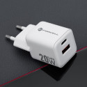 Forcell F-ENERGY MINI GA N III nabíječka 20W - bílá