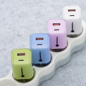 Forcell F-Energy GaN III 33W nabíječka USB-C + USB-A modrá
