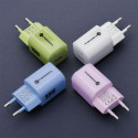 Nabíječka Forcell F-Energy GaN III 33W - fialová