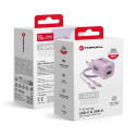 Nabíječka Forcell F-Energy GaN III 33W - fialová