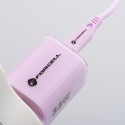 Nabíječka Forcell F-Energy GaN III 33W - fialová