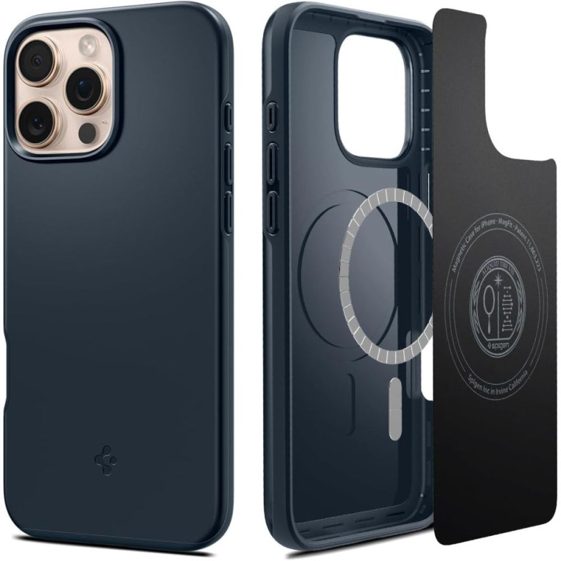 Spigen Thin Fit MagSafe pouzdro pro iPhone 16 Pro – tmavě šedé
