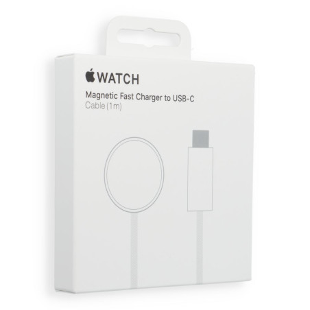 Nabíječka Apple MT0H3ZM/A pro Apple Watch – bílá (1 m)