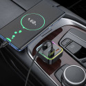 Hoco QC3.0 PD 30W E81 FM transmitter – černá